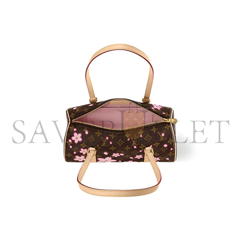 LOUIS VUITTON MURAKAMI LV X TAKASHI MURAKAMI PAPILLON CHERRY BLOSSOM M13097 (27*13*11cm) 